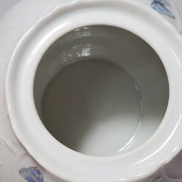 Bernadotte Teapot Czechoslovakia Butterfly Floral Vintage - Picture 11 of 11